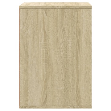 Dulap colț cu sertare stejar sonoma 60x41x58 cm lemn prelucrat - Img 5