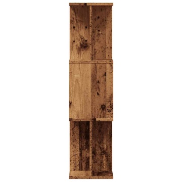 Dulap cu cărți din lemn vechi 80x24x96 cm lemn prelucrat - Img 8