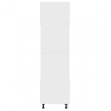 Dulap cuptor microunde, alb, 60 x 57 x 207 cm, PAL - Img 6