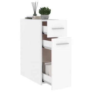 Dulap de farmacie, alb, 20x45,5x60 cm, PAL - Img 4