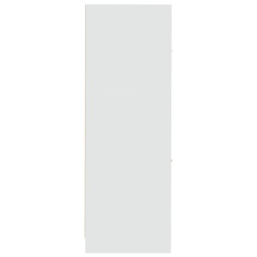 Dulap de farmacie, alb, 30x41x118 cm, lemn prelucrat - Img 5