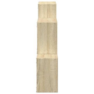 Dulap de perete, 78x18x71 cm, stejar sonoma, lemn prelucrat - Img 8