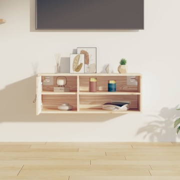 Dulap de perete, 80x30x30 cm, lemn masiv de pin - Img 3