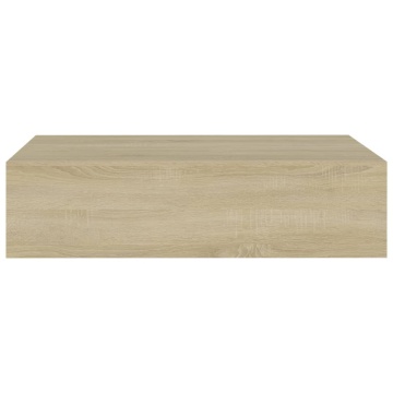 Dulap de perete cu sertar, stejar, 40x23,5x10 cm, MDF - Img 4