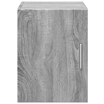Dulap de perete, gri sonoma, 30x42,5x40 cm, lemn prelucrat - Img 4