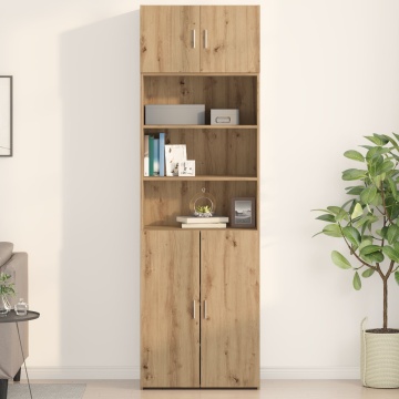 Dulap de perete Stejar Artisan 70x42,5x40 cm Lemn prelucrat - Img 4