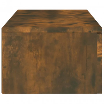 Dulap de perete, stejar fumuriu, 102x30x20 cm, lemn compozit - Img 6
