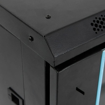 Dulap de server, 15U, 19 IP20, negru, 53x40x80 cm - Img 5