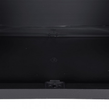 Dulap depozitare de exterior, negru, 97x37x165 cm, PP - Img 7