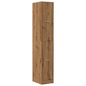 Dulap farmacie, stejar artizanal, 30x41x174,5cm, lemn prelucrat - Img 3