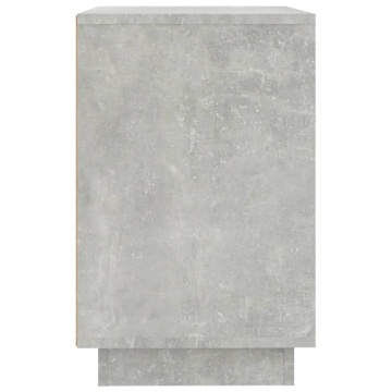 Dulap, gri beton, 102x35x60 cm, lemn prelucrat - Img 6