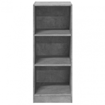 Dulap, gri beton, 48x41x102 cm, lemn prelucrat - Img 8