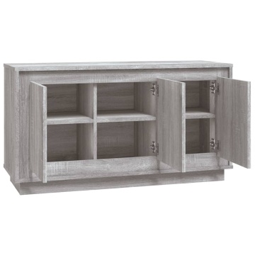 Dulap, gri sonoma, 102x35x55 cm, lemn prelucrat - Img 5