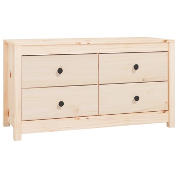 Dulap lateral, 100x40x54 cm, lemn masiv de pin - Img 2