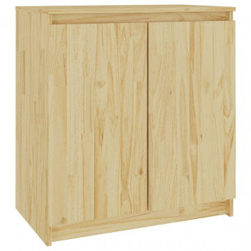 Dulap lateral, 60x36x65 cm, lemn masiv de pin - Img 2
