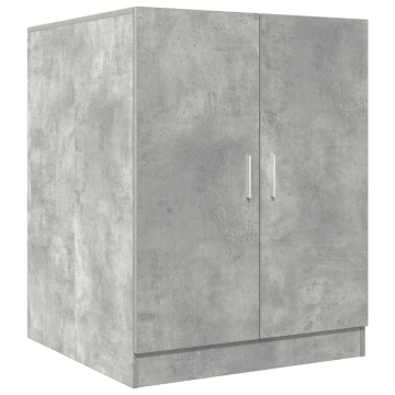 Dulap mașină de spălat, gri beton, 70,5x71,5x91,5 cm - Img 2