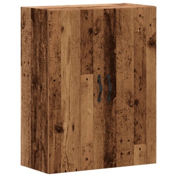 Dulap montat pe perete lemn vechi 69,5x34x90 cm lemn prelucrat - Img 2