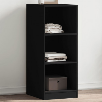 Dulap, negru, 48x41x102 cm, lemn prelucrat - Img 1
