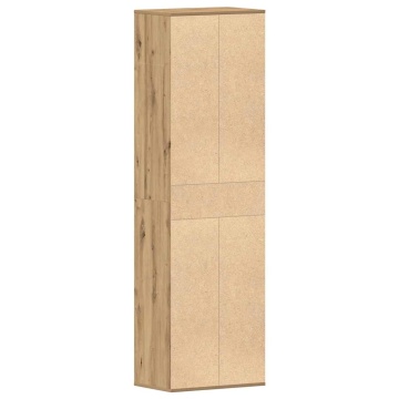 Dulap Pantofi Artisan Stejar 54x34x183 cm Lemn prelucrat - Img 6