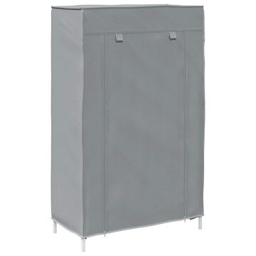Dulap pantofi gri 60,5x30x97 cm țesătură nețesă - Img 8