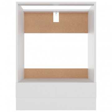 Dulap pentru cuptor, alb, 60 x 46 x 81,5 cm, PAL - Img 8