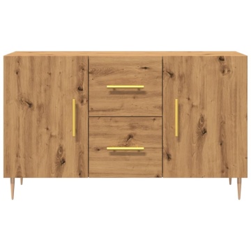 Dulap, stejar artizanal, 100x36x60 cm, lemn prelucrat - Img 4