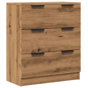 Dulap, stejar artizanal, 60x30x70 cm, lemn prelucrat - Img 2