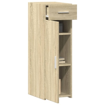 Dulap, stejar sonoma, 30x42,5x93 cm, lemn prelucrat - Img 3