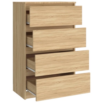 Dulap, stejar sonoma, 60x35x98,5 cm, lemn prelucrat - Img 6