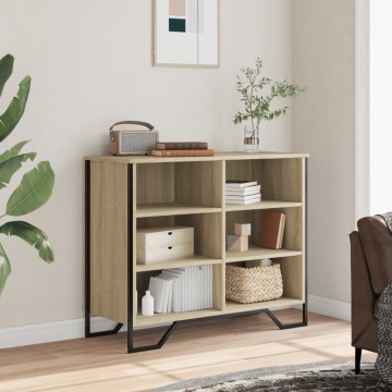 Dulap, stejar sonoma, 91x35,5x74,5 cm, lemn prelucrat - Img 3
