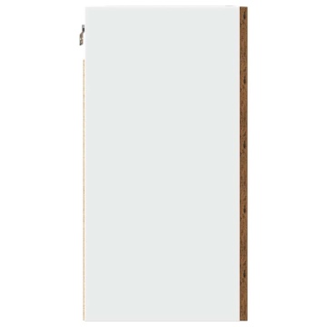 Dulap suspendat, lemn vechi, 50x31x60 cm, lemn prelucrat - Img 5