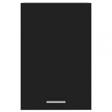Dulap suspendat, negru, 39,5 x 31 x 60 cm, PAL - Img 6