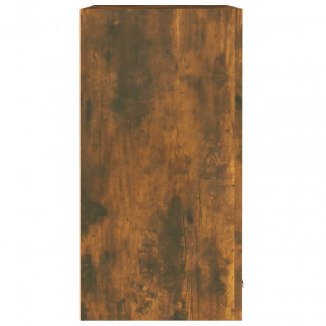 Dulap suspendat, stejar maro, 60x31x60 cm, lemn prelucrat - Img 6