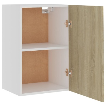 Dulap suspendat stejar Sonoma 39,5 x 31 x 60 cm lemn prelucrat - Img 5