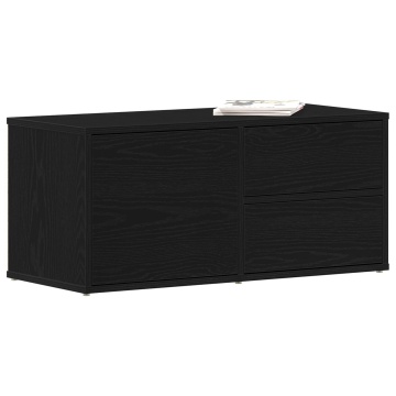 Dulap TV Artisan Stejar 80x34x35,5 cm Lemn prelucrat - Img 3