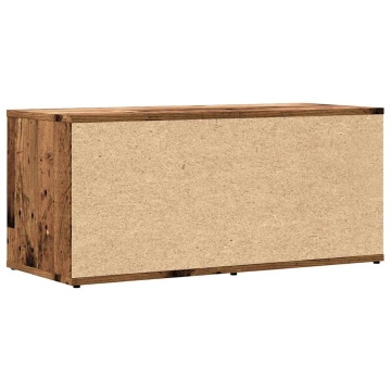 Dulap TV Lemn vechi 80x34x35,5 cm Lemn prelucrat - Img 5