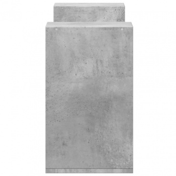 Dulapuri TV, 2 buc., gri beton, 75x30x50 cm, lemn prelucrat - Img 6