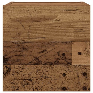 Dulapuri TV de perete, 2 buc., lemn vechi, 30,5x30x30 cm - Img 8