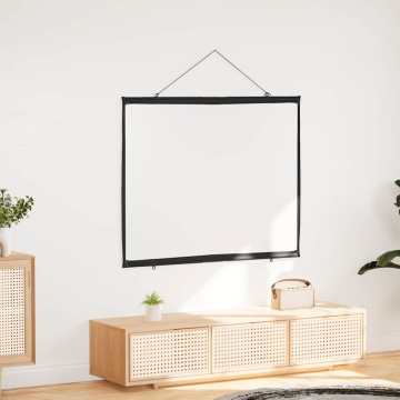 Ecran de proiecție suspendat pe perete 72 inch 4:3 - Img 2
