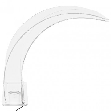 Fântână de piscină cu LED-uri RGB, acril, 50 cm - Img 7