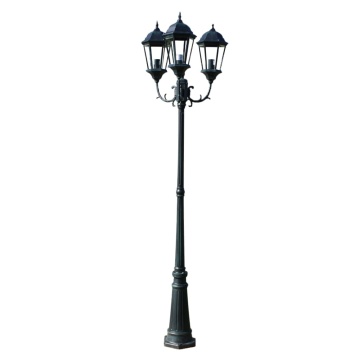 Felinar Brighton cu 3 brațe 230 cm Verde închis/Negru - Img 2