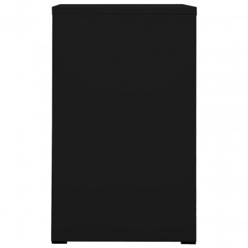Fișet, negru, 46x62x102,5 cm, oțel - Img 4