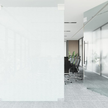Folie fereastră, mată, alb, 60x2000 cm, PVC - Img 3