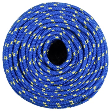 Frânghie de barcă, albastru, 6 mm, 50 m, polipropilenă - Img 3