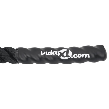 Frânghie de lucru, negru, 12 m, 9 kg, poliester - Img 7