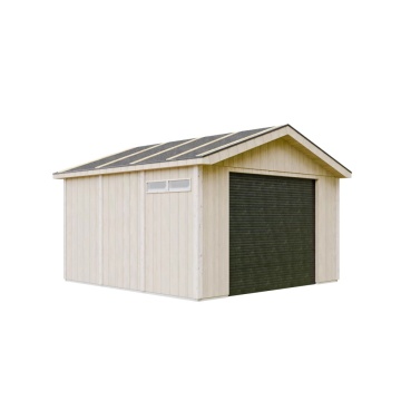 Garaj CALITATE PREMIUM 13 m² - L378xl412 cm - Timbela M990B - Img 1