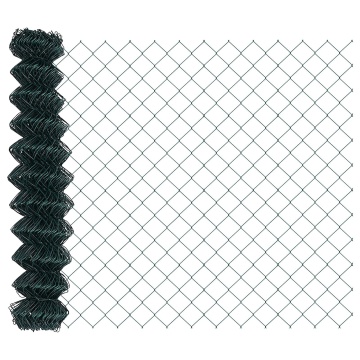 Gard cu Lanț Verde 1.2x25 m Oțel - Img 4