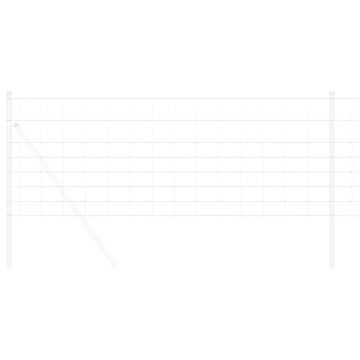 Gard de Câmp 0.8x25 m Oțel galvanizat - Img 3