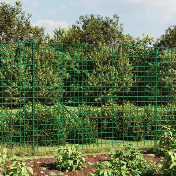 Gard plasă de sârmă, verde, 1,8x25 m, oțel galvanizat - Img 1