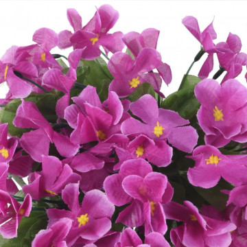 Ghirlande de flori artificiale, 3 buc., violet deschis, 85 cm - Img 6